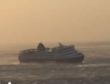 Πλοίο κινδυνεύει να ανατραπεί εξαιτίας του... ασυνήθιστου φορτίου του- Είναι γεμάτο με 4.500 αγελάδες (βίντεο)